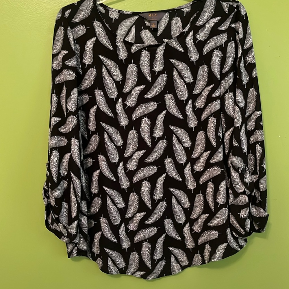 EUC MIX Feather Blouse